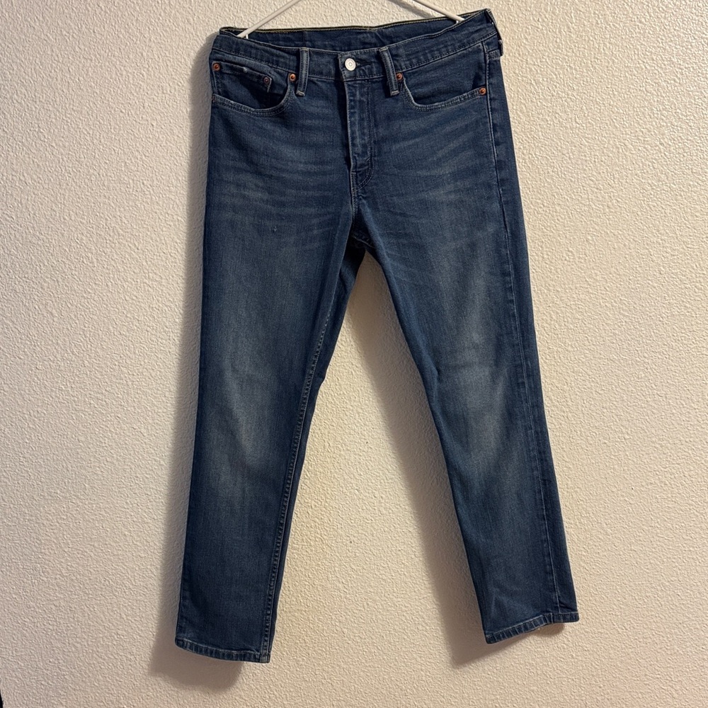Levi Mens Denim Jeans - Classic Blue